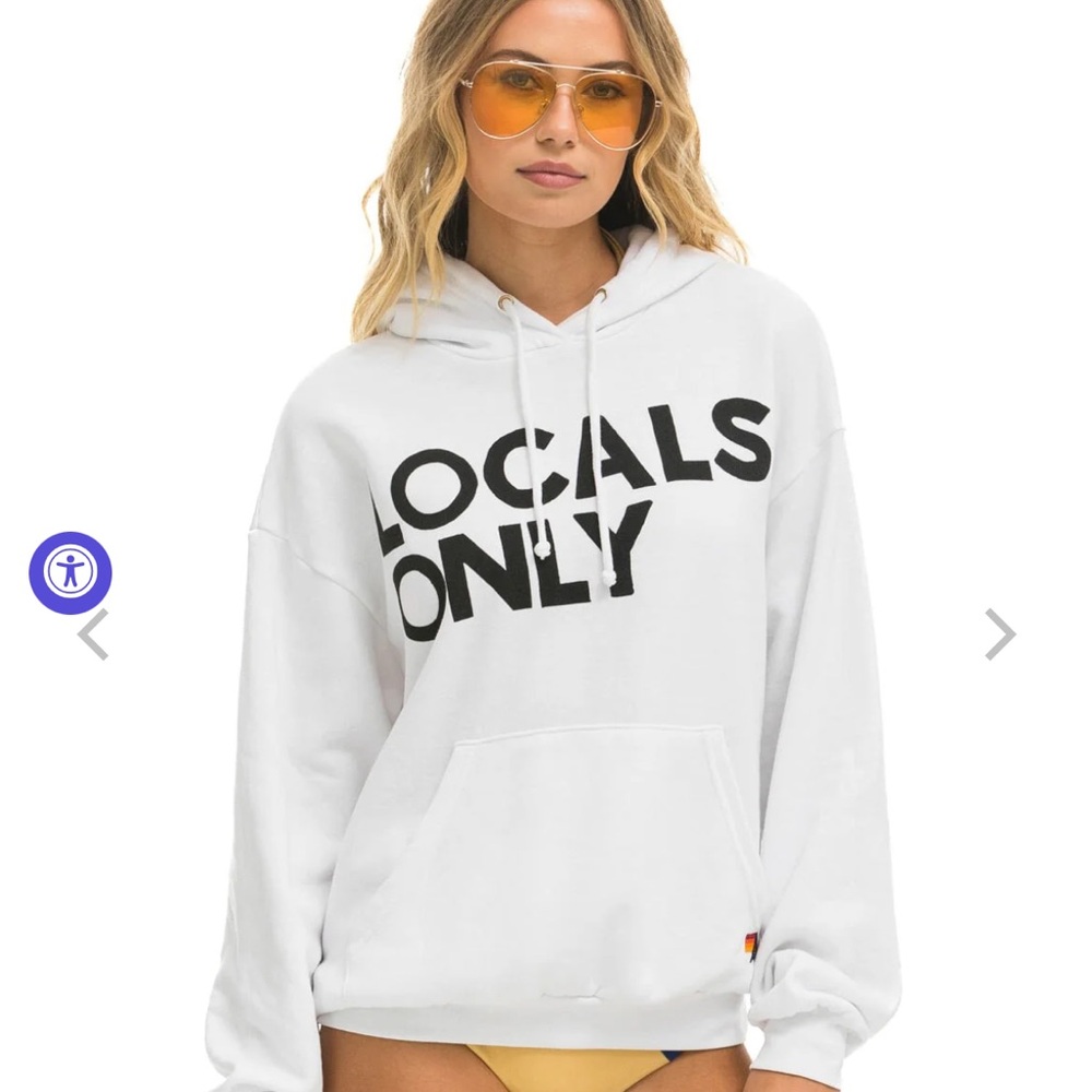 AVIATOR NATION LOCALS ONLY HOODIE